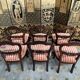 Suite de 6 chaises louis philippe en palissandre