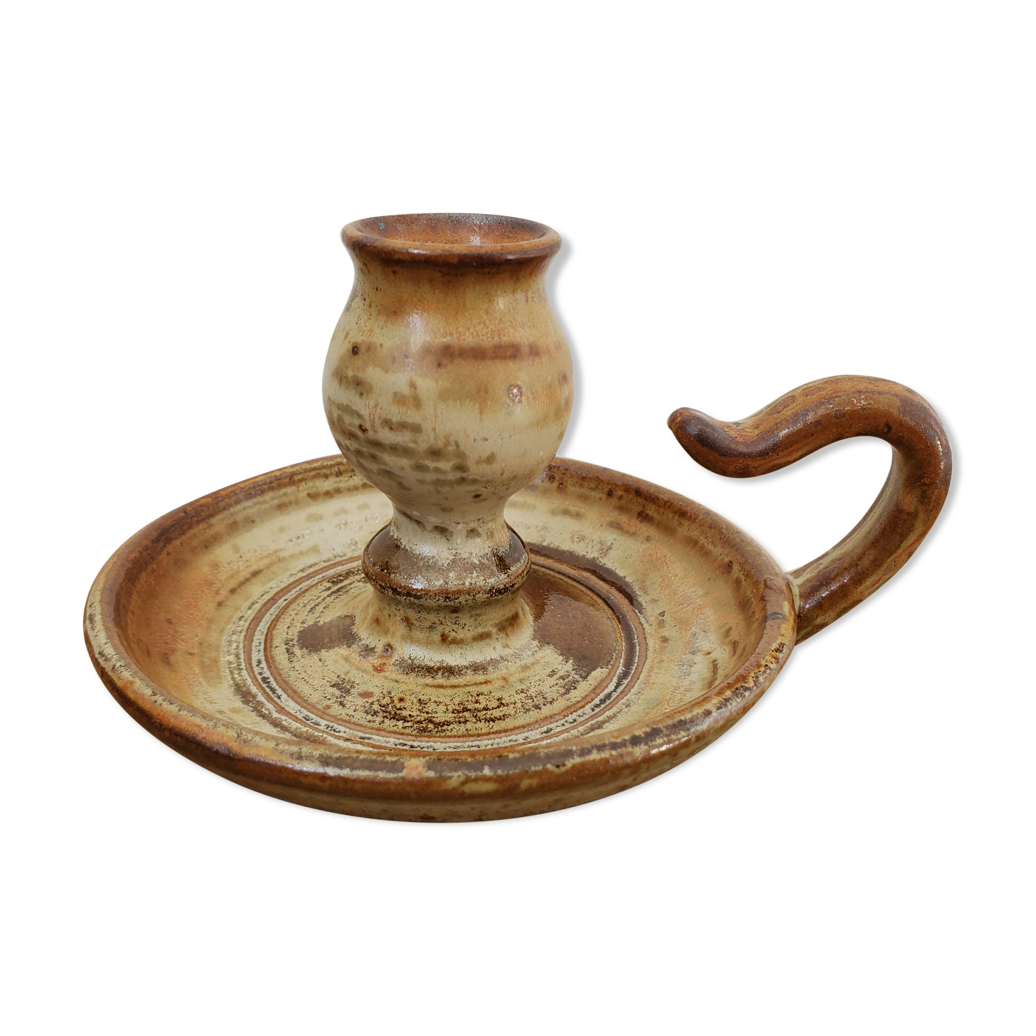 Sandstone candle holder called cellar rat