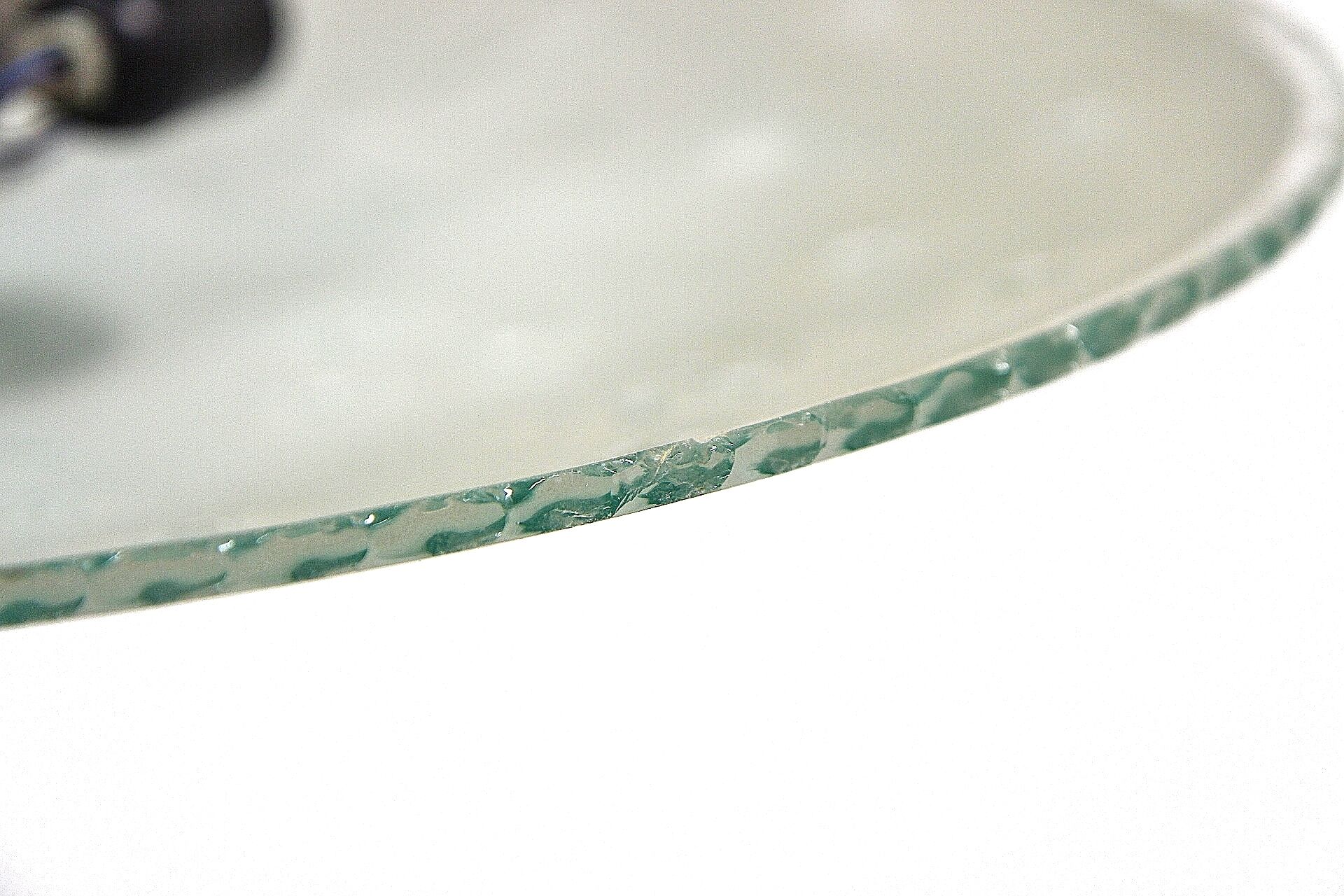 Glass pendant lamp, Erik Kinell for Glössner, Sweden, 1940