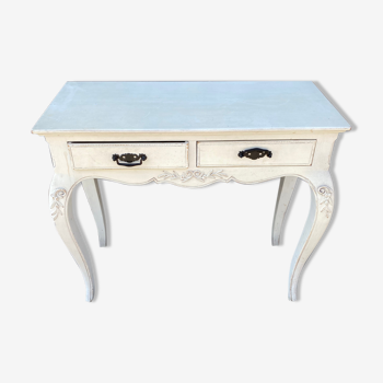 Country corner painted wooden console