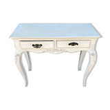 Console en bois peinte country corner