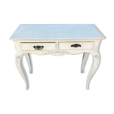 Country corner painted wooden console