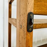 Vintage folding bookshelf, circa 1960