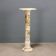 Colonne ancienne en albâtre à décorations géométriques XIXe siècle