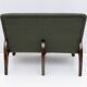 Art Dèco Italian Green Bouclè Two Armchairs and Small Sofa, 1930s