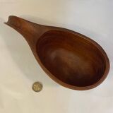 Teak wood bowl