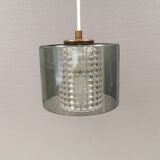 Lampe suspendue suédoise de la verrerie Orrefors