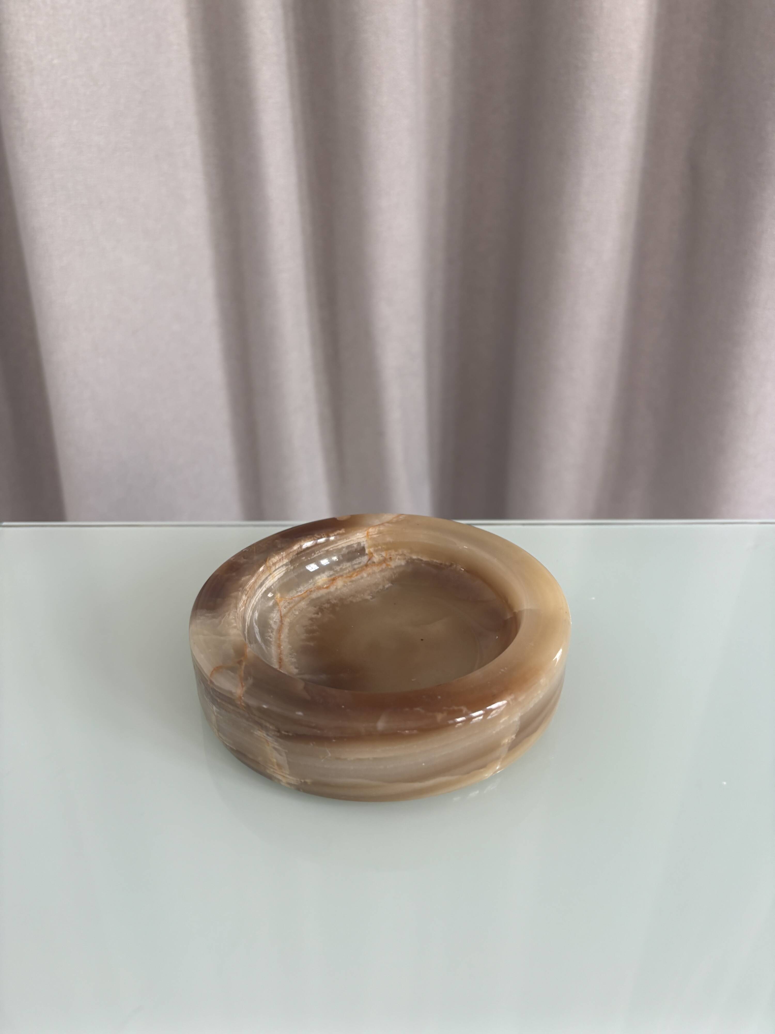 Vintage onyx catchall / ashtray
