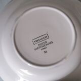 Set of 6 hollow plates Versailles