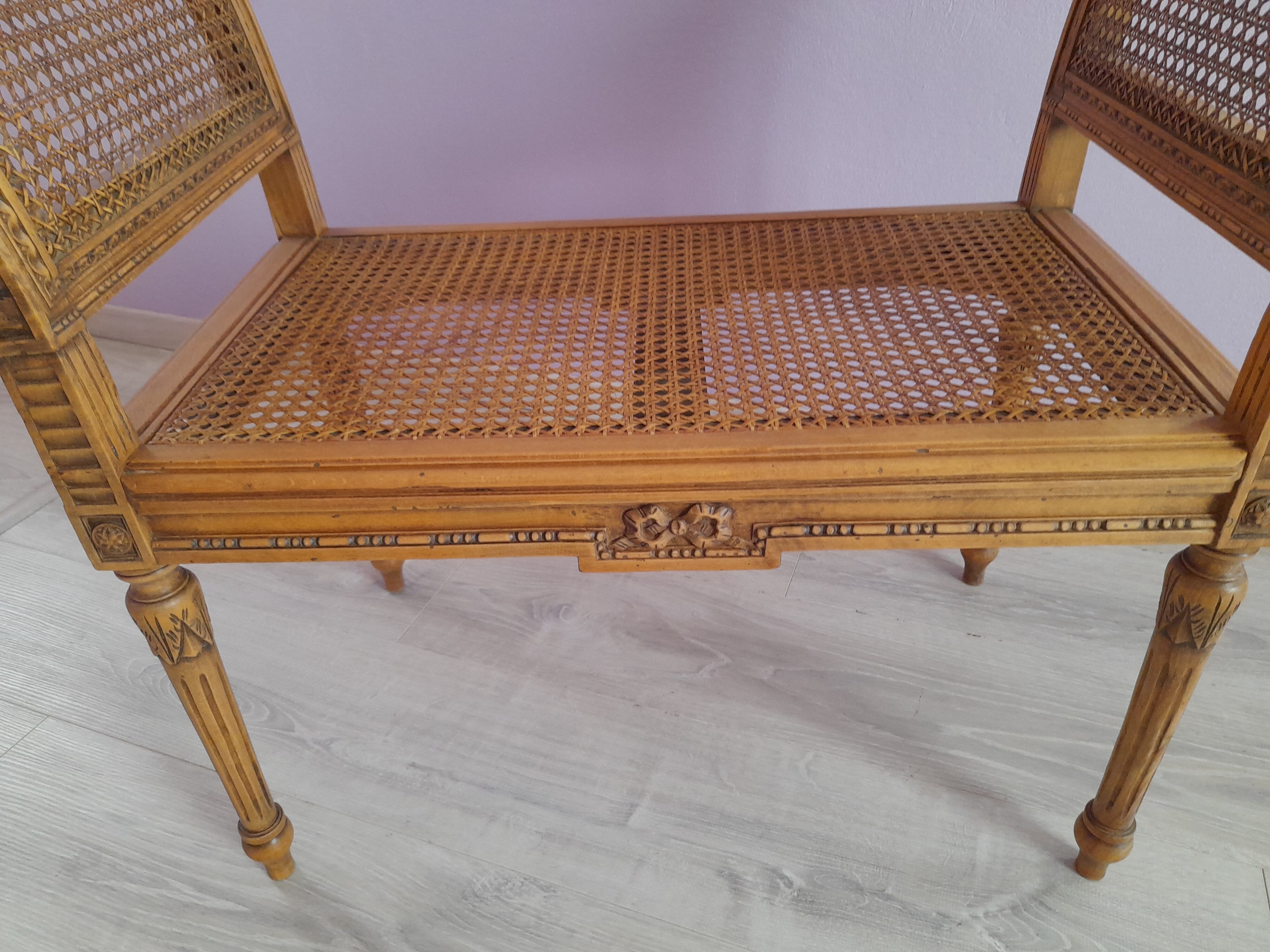 Bench canned early 20th century