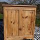 Vintage pine desk, restored