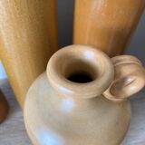 Set of 4 stoneware bottles