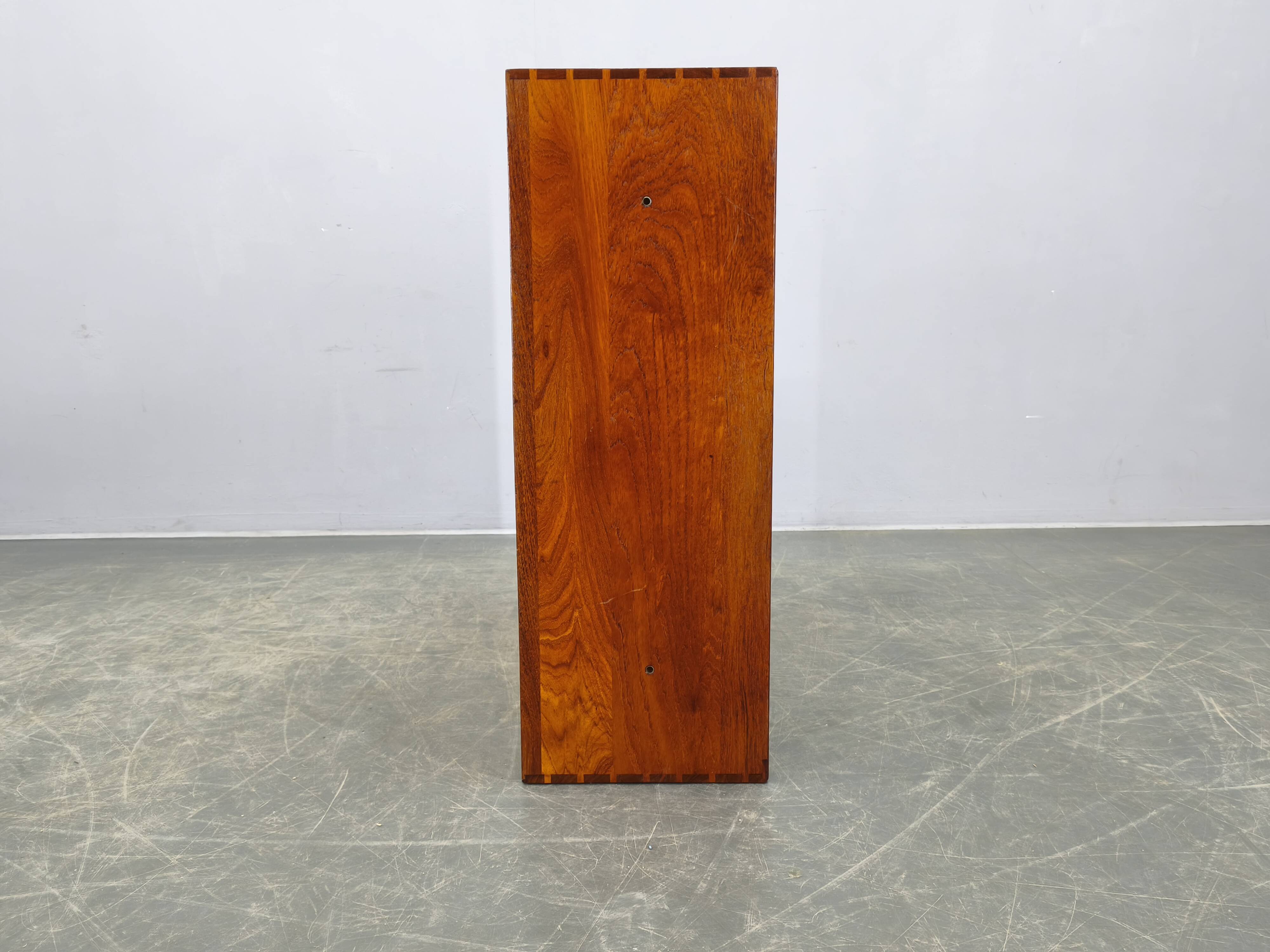 Mogens Koch Teak Wall Shelf for Rud Rasmussen, Denmark, 1960s
