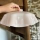 Vintage opaline suspension