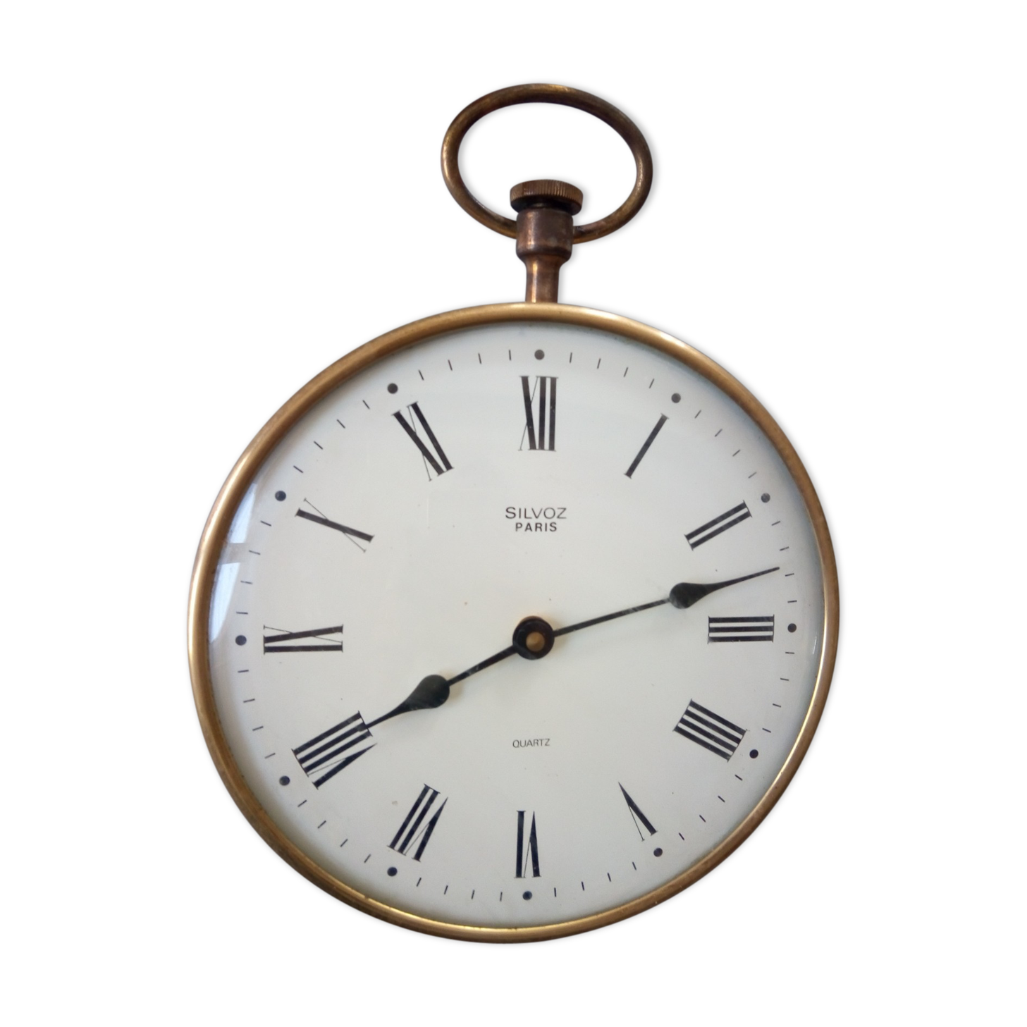 Brass pendulum Silvoz Paris