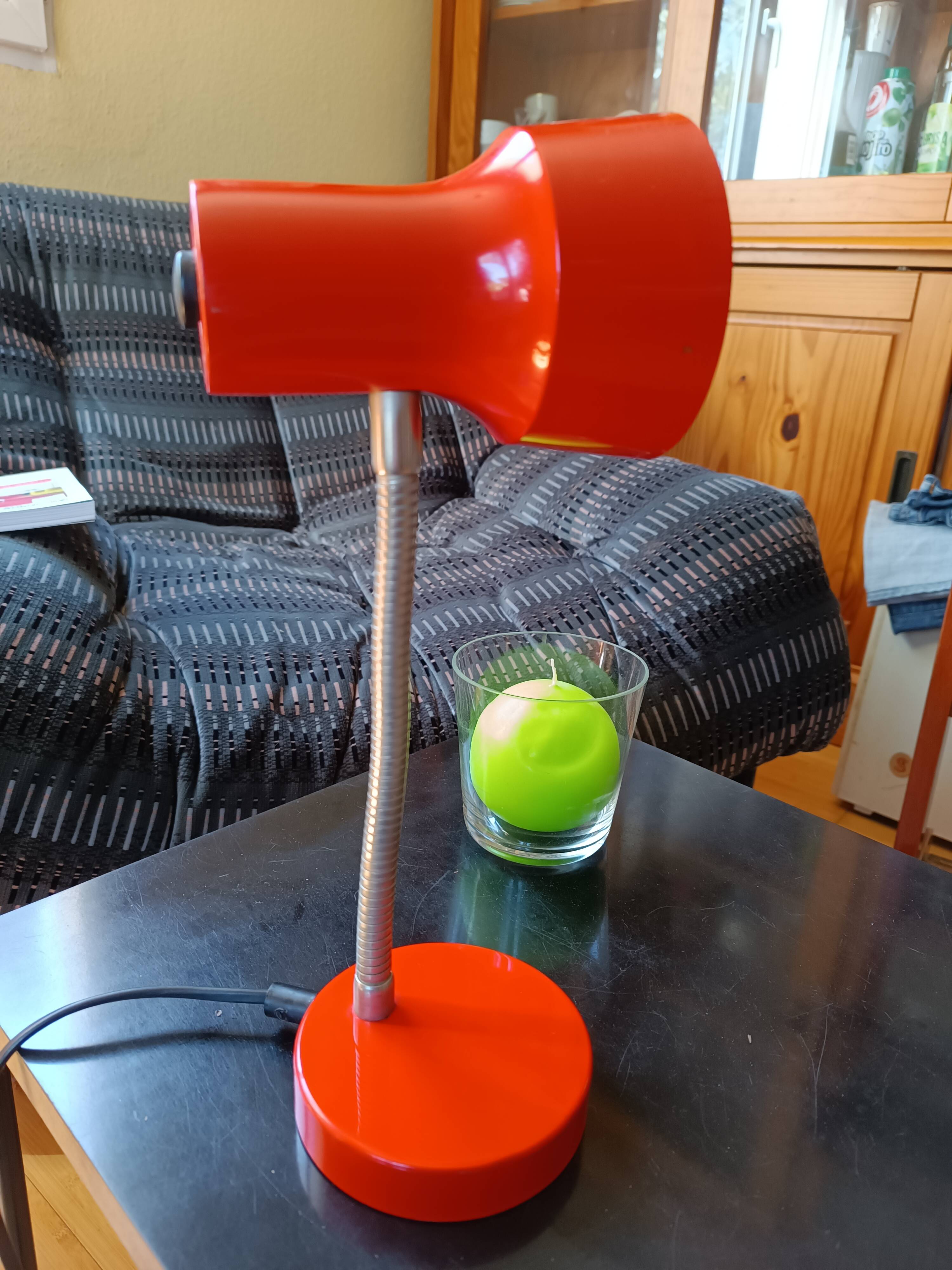 Vintage 70s cocotte lamp