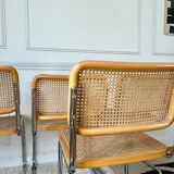 Set of 4 Cesca B32 chairs