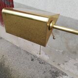 Adjustable brass vintage floor lamp