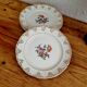Set of 6 flat plates Saint Amand Céranord model Eve