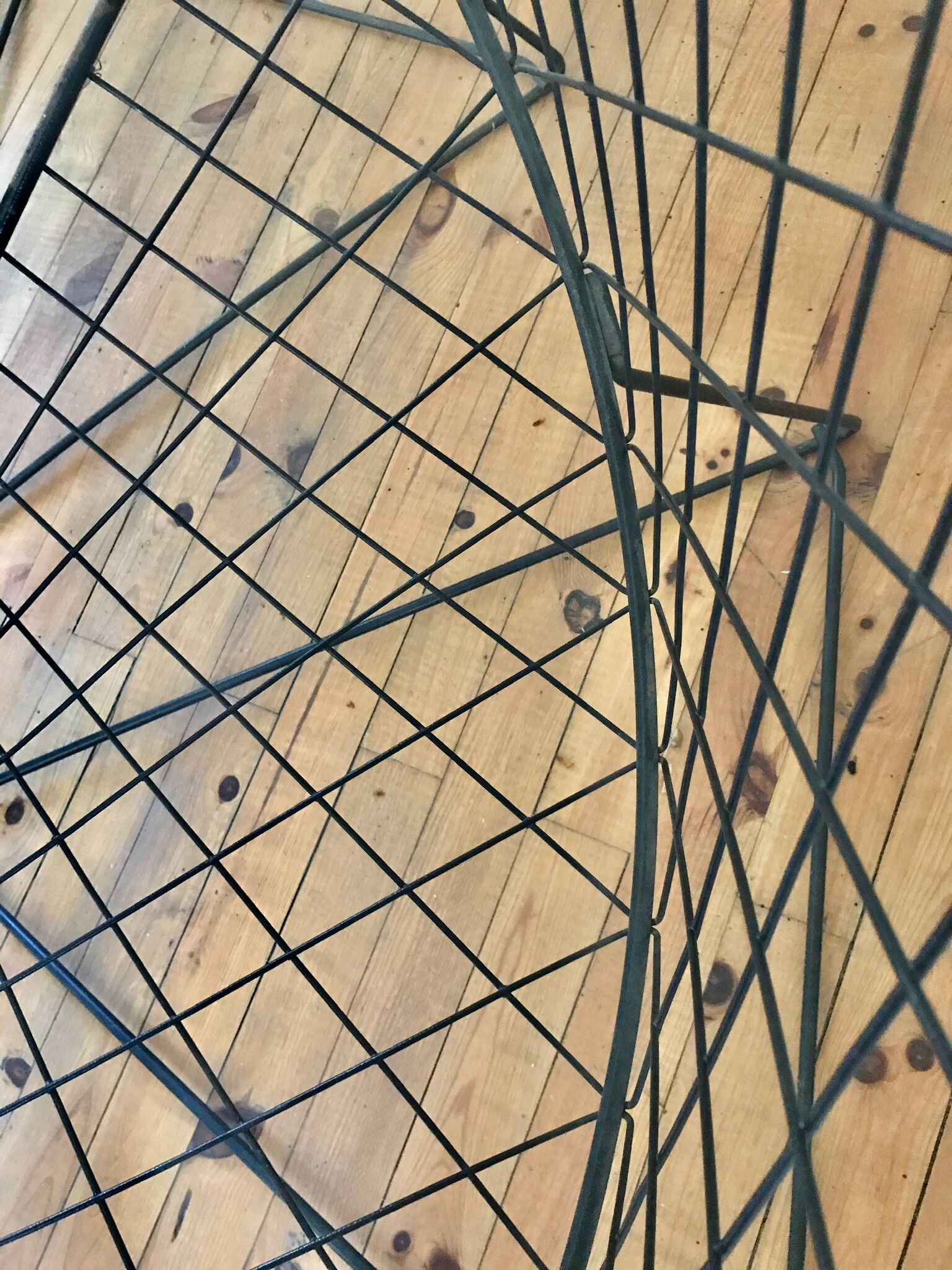 Pair of black OTI chairs, by Niels Gammelgaard, 1980