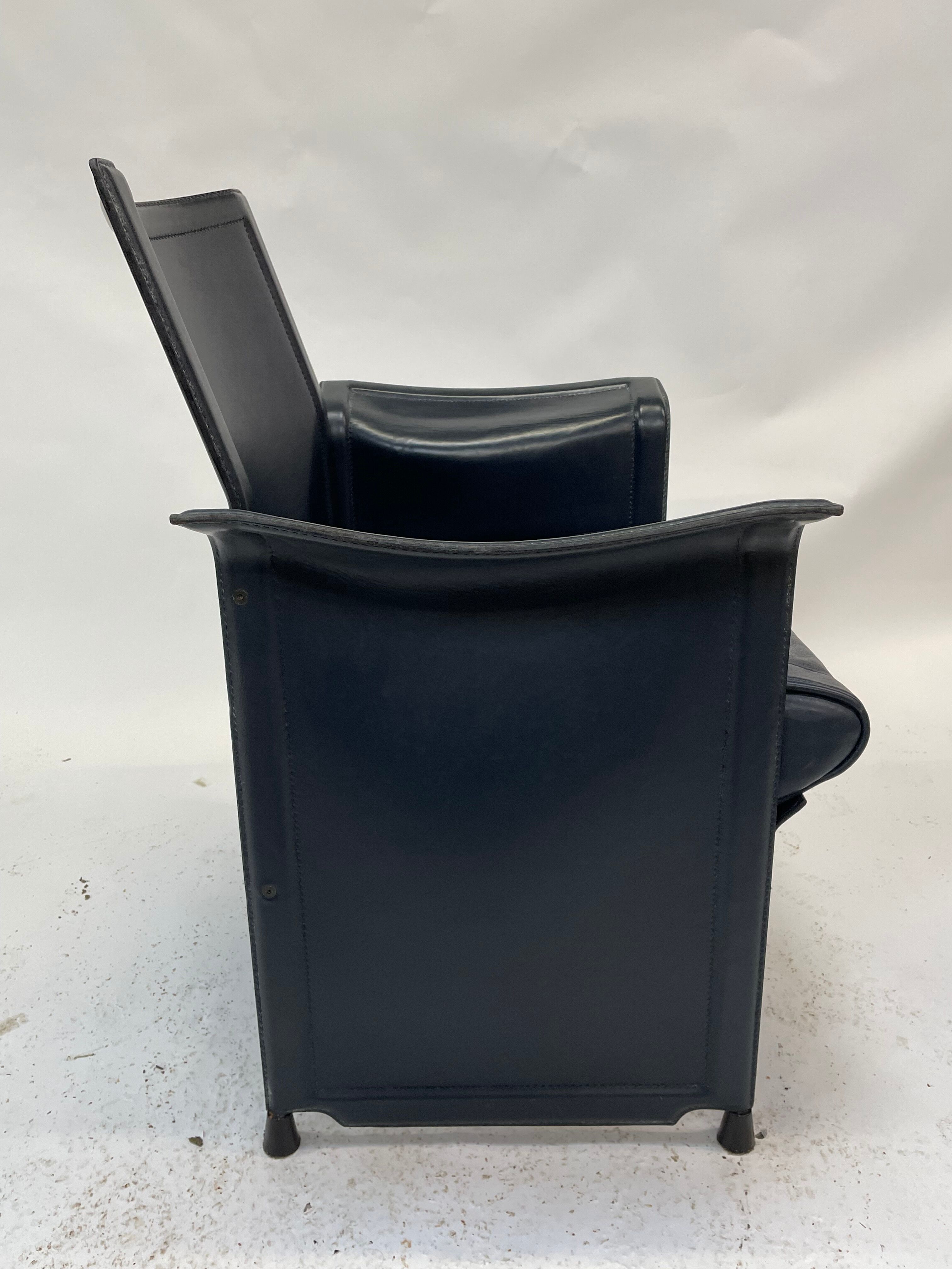 Vintage Tito Agnoli for Matteo Grassi dining chair Design