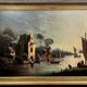 19th century Dutch School: Very important oil painting on canvas circa 1880