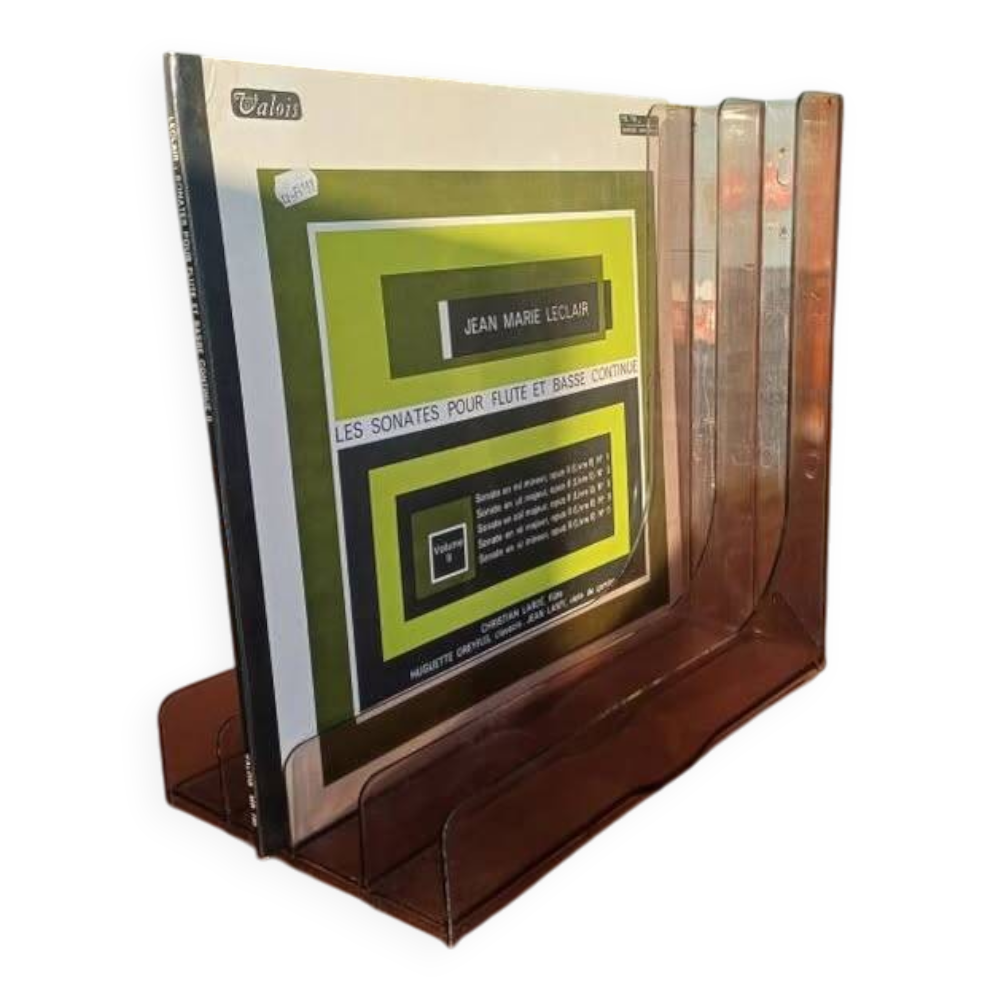 Vintage 33 RPM vinyl record holder