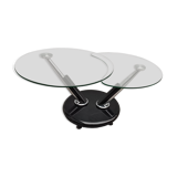 Modular pedestal table-Maison Draenert by Georg Appleshauser circa 1980