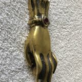 Brass paper press