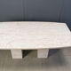 Vintage marble dining table, 1970s