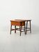 Pair of Scandinavian Nesting Coffee Tables with Yarn Box