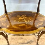 Double side table art nouveau tray