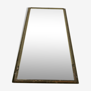 Golden mirror XIXth, 186x106 cm