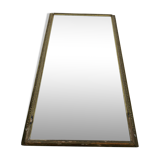Golden mirror XIXth, 186x106 cm