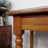 Fruit cloth table 19th -1m70