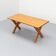 Table à manger en X Ate van Apeldoorn, années 1970