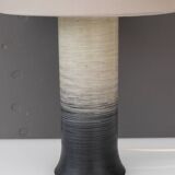 Large Monochrome Acrylic Table Lamp from Tranås Sweden, 1980s