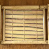 Large bamboo tray