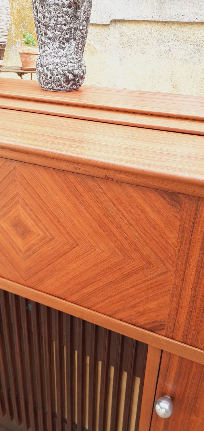 Art Deco Bar Furniture 1950 rosewood and mahogany