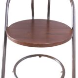 Industrial metal chair