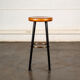 Tabouret de bar en bois et métal