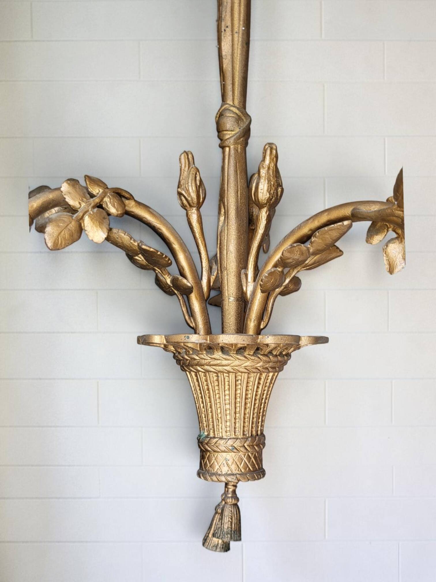 Bronze chandelier Louis XVI