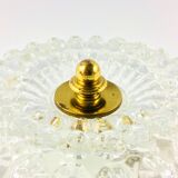 Paire d’appliques murales en verre du milieu du siècle ou de supports encastrés par Helena Tynell pour le Limbourg, Allemagne, années 1960