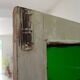 Antique dresser with glass doors and fleur-de-lys from the 50s