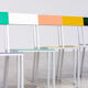 Ensemble de huit chaises Muller Van Severen Valerie Objects