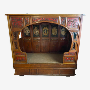 Chinese canopy bed