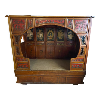 Chinese canopy bed