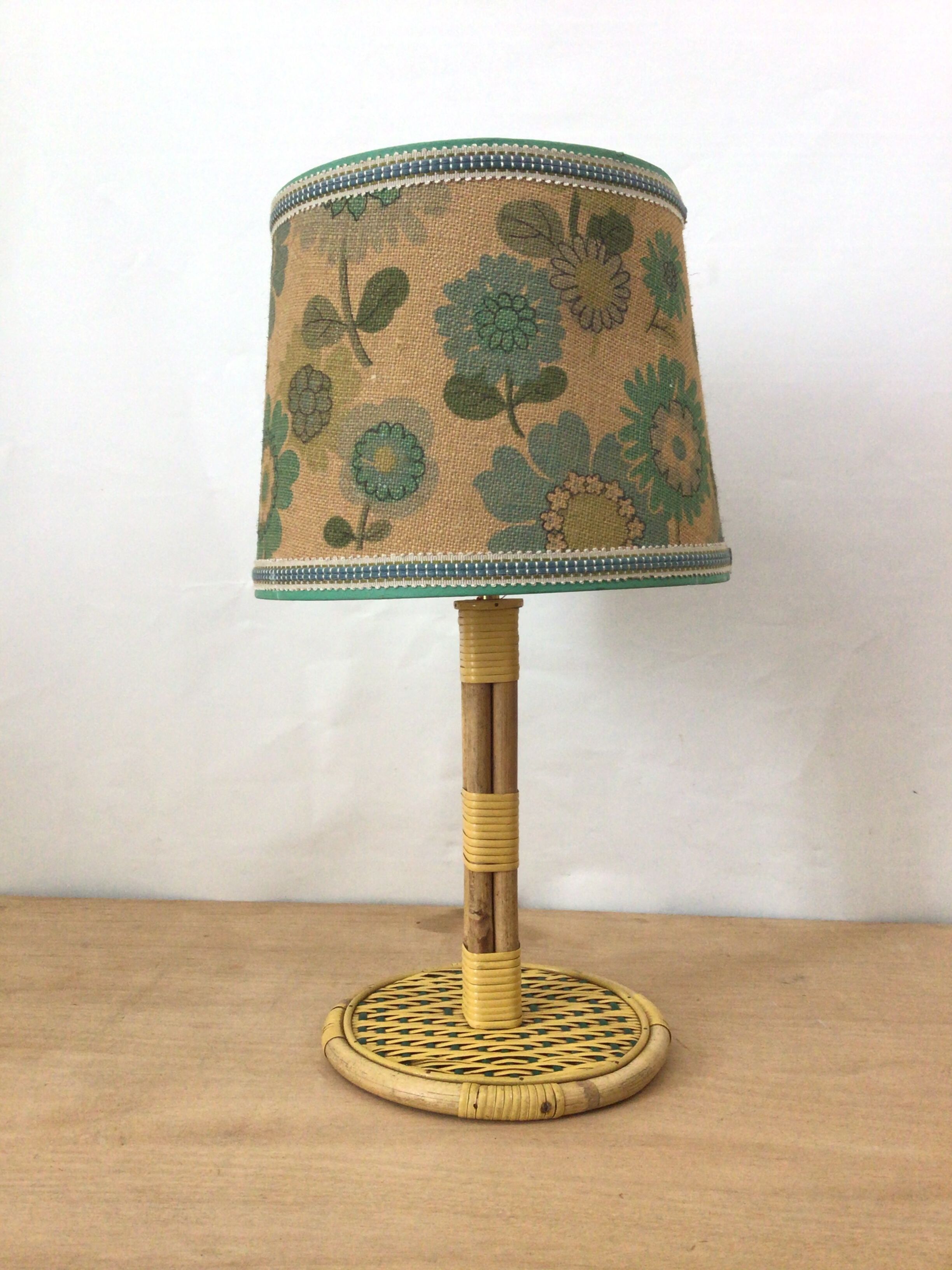 Rattan lamp