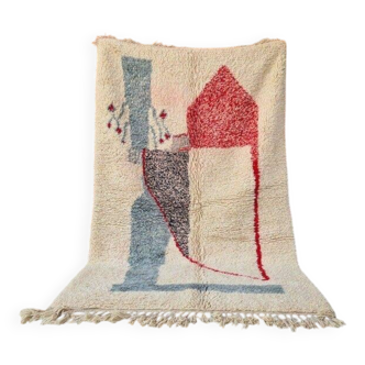 Handmade traditional pure wool rug size 150x250 cm