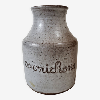 Ratilly stoneware pickle pot J&N Pierlot